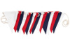 Turquaz Red, White & Blue Bunting