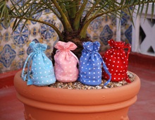 Turquaz Spotty Mini Washbags