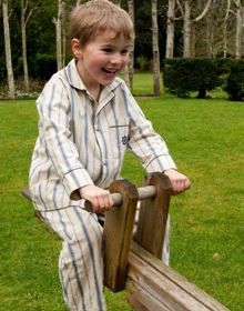 Turquaz Children's Henley Pyjamas